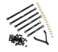 Yurefax Axle Housing Servo Stand Transmission Mount Case Chassis Links 1/24 RC Crawler Car, for Axial, for SCX24 90081 Upgrade Parts Suspension Link(Links Set)