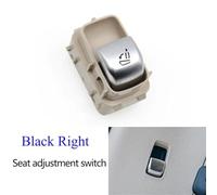 Yurefax Black Beige Left Right Seat Adjustment Control Switch Button, for C GLC Class W205 W253 2015-2022 20590521139051 Seat Adjustment Switch(Beige Right)