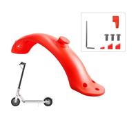 Yurefax Black Fenders Scooter Wings Rear Mud Guard Support Protection Plastic Parts Screws Rubber Stopper, for Xiaomi, Mijia M365 Pro Skateboard Mudguard(Light Yellow)