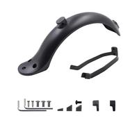 Yurefax Black Fenders Scooter Wings Rear Mud Guard Support Protection Plastic Parts Screws Rubber Stopper, for Xiaomi, Mijia M365 Pro Skateboard Mudguard(Black)