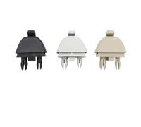 Yurefax Black Gray Beige Sun Visor Support Retainer Clip, for VW, for Passat, for B7 Polo 5 6R GTI Up, for Skoda, for Rapid Citigo 2012-2015 6R0857561 Car Sun Visor Clip(Black)