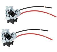 Yurefax Briny River 2Pcs Car H7 Halogen Light Bulb Base Holder Socket Adapter Wiring Harness Suitable, for H7 Halogen LED Bulbs(Line length 18cm) Car Headlight Bulb Socket Adapter