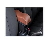 Yurefax Car Accessories, for Citroen, for Berlingo Car Armrest Car Armrest Box Interior Centre Console Storage Box USB Car Armrest Box(BLACK B Brown 3usb)