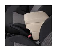 Yurefax Car Accessories, for Seat, for Leon Car Armrest Box Armrest Car Arm Rest Center Centre Console Storage Box Car Armrest Box(BLACK C-beige)