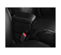 Yurefax Car Accessories, for Toyota, for Yaris Hybrid, for Vitz Car Armrest Box USB Centre Console Storage Box Car Armrest Box(BLACK E2 All Black 9 Usb)