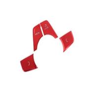Yurefax Car Center Console Trim Car Styling Console Gear Shift Multimedia P Buttons Cover Stickers, for A4 B9, for A5 2017-2021 Interior Auto Accessories Car Interior Trim Strips Dashboard Trim Strip(