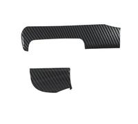 Yurefax Car Center Console Trim LHD, for Golf, 6 MK6, for GTI 2008-2013 ABS Carbon Fiber Texture Car Center Console Dashboard Panel Strips Cover Protective Trim Car Interior Trim Strips Dashboard Trim