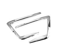 Yurefax Car Chrome Front Fog Light Covers Lamp Trim, for Ford, for Expedition 2018-2019 Fog Lamp Frame Trim