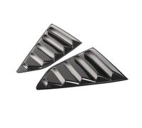 Yurefax Car Door Handle Window Triangle Shutters Front Pillar Trim Cover, for Chevrolet, for Camaro, 2016-2020 Carbon Fiber Look Accessories Rear Window Louver(Model A)