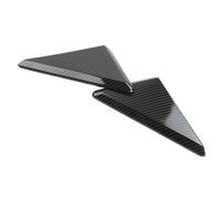 Yurefax Car Door Handle Window Triangle Shutters Front Pillar Trim Cover, for Chevrolet, for Camaro, 2016-2020 Carbon Fiber Look Accessories Rear Window Louver(Model C)