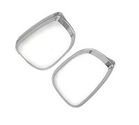 Yurefax Car Door Wing Mirror Cover Car Rearview Mirror Cover Trim, for Mazda, CX5 CX-5 KF CX-8 2017-2023 Side Mirrors Rain Shield Sun Visor Frame Accessories Side Mirror Rain Shield(BLACK Chrome)