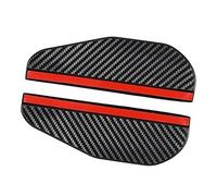 Yurefax Car Door Wing Mirror Cover, for Hyundai, for Tucson Car Side Rear View Mirror Rain Eyebrow Visor Rain Shield Shade Cover Accessories Side Mirror Rain Shield(BLACK carbon fiber)
