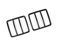 Yurefax Car Exterior Rear Tail Light Lamps Guards Decoration Cover Stickers, for Jeep, Wrangler JL 2018+ Styling Metal Headlight Lens Cover