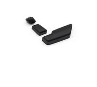 Yurefax Car Front, for Seat, Headrest Button Adjustment Switch Control Button, for C GLK E Class W204 C204 X204 W212 W207 W166 Seat Adjustment Switch(Black Left 3PCS)