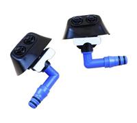 Yurefax Car Front Left Right Bumper Headlamp Headlight Washer Sprayer Nozzle Jet Clip, for SAAB, 9-3 93 2003-2012 12803972 128039723 Headlight Washer Nozzle