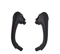 Yurefax Car Front Left Right Interior Inner Door Pull Carrier Covers Handles Trim, for Mercedes, for Benz, W203 C Class 2038101551 Car Interior Door Handle(Black-Front)