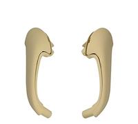 Yurefax Car Front Left Right Interior Inner Door Pull Carrier Covers Handles Trim, for Mercedes, for Benz, W203 C Class 2038101551 Car Interior Door Handle(Beige-Front)