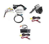 Yurefax Car Front Rear Camera, for, A6 C7 2009-2015 With MMI System Backup Camera Interface Adapter Screen Decoder Front Car Camera(Rear front camera)