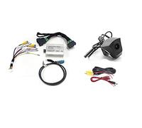 Yurefax Car Front Rear Camera, for, A6 C7 2009-2015 With MMI System Backup Camera Interface Adapter Screen Decoder Front Car Camera(Front camera)