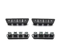 Yurefax Car Front Seat Adjust Memory Switch Button, for A B C E Class ML GL GLE GLK GLA CLA W176 W246 W204 W212 W166 W156 W117 W218 Seat Adjustment Switch(Black Left 4PCS)