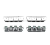 Yurefax Car Front Seat Adjust Memory Switch Button, for A B C E Class ML GL GLE GLK GLA CLA W176 W246 W204 W212 W166 W156 W117 W218 Seat Adjustment Switch(Silver Right 4PCS)