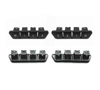 Yurefax Car Front Seat, Adjust Memory Switch Button, for, for A B C E Class ML GL GLE GLK GLA CLA W176 W246 W204 X204 W212 W166 W156 W218 Seat Adjustment Switch(Black-Right 4PCS)