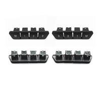 Yurefax Car Front Seat Adjust Memory Switch Button, for, for A B C E Class ML GL GLE GLK GLA CLA W176 W246 W204 W212 W166 W156 W117 W218 Seat Adjustment Switch(Black-Left 4PCS)