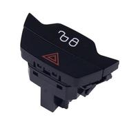 Yurefax Car Hazard Warning Light Door Lock Switch, for Ford, C-MAX, for Ecosport, Kuga Transit 1519127 car hazard light control Hazard Switch Button