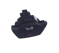 Yurefax Car Hazard Warning Light Switch Door Lock open Button, for Ford, B-MAX C-MAX, for Ecosport, for Fiesta, for Focus, Kuga Transit 2008-2019 car hazard light control Hazard Switch Button