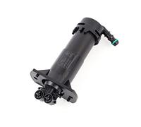 Yurefax Car Headlight Washer Nozzle Car Headlamp Cleaning Jet, for, Q7 2007-2013 OEM No 4L0 955 101 4L0955101 4L0 955 102 4L0955102 Headlight Washer Nozzle(Right 4L0 955 102)