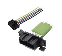 Yurefax Car Heater Blower Motor Fan Resistor With Wiring Harness, for Vauxhall, Corsa D/Mk3, for Fiat, Punto Evo Qubo 55702407 13248240 Blower Heater Damper(BLACK 1Set)