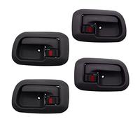 Yurefax Car Inside Interior Left Right Door Handles Replacement, for Toyota, Sienna 1998-2003 69205AA010 69206AA010 Car Interior Door Handle(4PCS one Set)