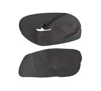 Yurefax Car Interior Door Armrest Panel Suede Leather Cover Trim Accessories, for VW, for Golf 4 IV MK4, for Bora, for Jetta, 1998-2005 Only 4 Doors Door Panel Armrest Cover(Front 2pcs,Black line)