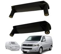 Yurefax Car Interior Door Handle for VW T5 Transporter 2003 2004 2005 2006 2007 2008 2009 Black Left and Right Interior Door Handle Pull Trim Replacement Accessories