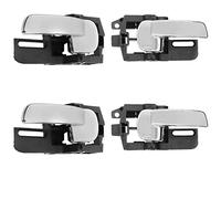 Yurefax Car Interior Door Handle Left for Right, for Nissan, for Qashqai, J10 2004-2013 Inside Inner Door Handle Car Interior Door Handle(4PCS One Set)