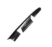 Yurefax Car Interior Moulding Trim Car Center Console Navigation Panel Cover Trim Interior Carbon Fiber Color Sticker, for A6 C7, for A7 2012-2018 Auto Accessories Car Center Console Trim Dashboard Tr