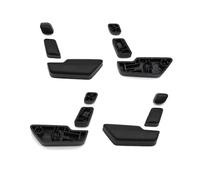 Yurefax Car Left Right Seat Backrest Headrest Button Adjust Switch Button, for C GLK E Class W204 C204 X204 W212 W207 W166 Seat Adjustment Switch(Black Right 1PC)