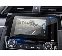 Yurefax Car Multimedia Radio Display Silk Screen Protective Film, for Civic EX EX-L EX-T 2017 2018 Auto Interior Accessories Car Sat Nav Screen Protector(Right Rudder)