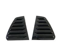 Yurefax Car Rear Window Triangle Shutters Panel Cover Trim, for VW, for Golf 8 MK8 2020-2022 Carbon Fiber Black Exterior Accessories Rear Window Louver(Carbon Fiber Look)