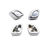 Yurefax Car Seat Adjustment Switch Button Headrest Button, for A B C E ML GL GLE GLK CLS W204 W212 W207 W166 X204 W218 W172 W246 Seat Adjustment Switch(Silver Headrest Button-L R)