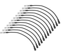 Yurefax Car Spark Plug Coil Wires Ignition Coil Harness Cable 12mm, for Mercedes-Benz, W202 W210 C43 No.1121500218/1121500118/1121500318 Pack of 12 Ignition Wire
