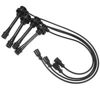 Yurefax Car Spark Plug Coil Wires Ignition Coil Harness Cable 5mm, for Mitsubishi, L300 4G63 2.0L 4G64 2.4L No.MN137207 Pack of 4 Ignition Wire
