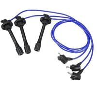 Yurefax Car Spark Plug Coil Wires Ignition Coil Harness Cable 5mm, for Tundra, Tacoma 4Runner 3.4L No.19037-62010 Pack of 3 Ignition Wire