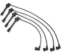 Yurefax Car Spark Plug Coil Wires Ignition Coil Harness Cable 7mm, for Accord, 1994-2002, for Civic, 1999-2000 No.32700P0HA00 Pack of 4 Ignition Wire
