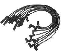 Yurefax Car Spark Plug Coil Wires Ignition Coil Harness Cable 7mm, for GMC K2500 C2500 C3500 5.7L 5.0L V8 No.88862381- Pack of 9 Ignition Wire