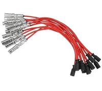 Yurefax Car Spark Plug Coil Wires Ignition Coil Harness Cable 7mm, for Mercedes-Benz, ML320 SLK320 ML350 No.1121500218/1121500118 Pack of 12 Ignition Wire
