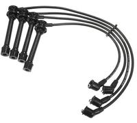 Yurefax Car Spark Plug Coil Wires Ignition Coil Harness Cable 7mm, for NISSAN, Frontier 1998-2001 Xterra 2000-2001 L4 2.4L No.224403S500 Pack of 4 Ignition Wire