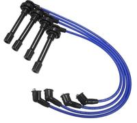 Yurefax Car Spark Plug Coil Wires Ignition Coil Harness Cable 7mm, for NISSAN, Sentra 1995-1999 200SX 1995-1998 1.6L L4 No.2244057Y10/2244073C10 Pack of 4 Ignition Wire