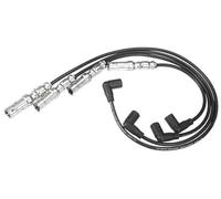 Yurefax Car Spark Plug Coil Wires Ignition Coil Harness Cable 7mm, for Volkswagen, for Beetle, for Golf, for Jetta, 2.0L No.06A905430AK/06A905430AL/06A905430AM Pack of 4 Ignition Wire