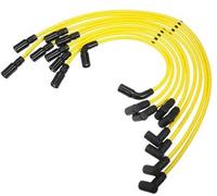 Yurefax Car Spark Plug Coil Wires Ignition Coil Harness Cable 8mm, for GMC K2500 C2500 C3500 5.7L 5.0L V8 No.88862381 Pack of 9 Ignition Wire
